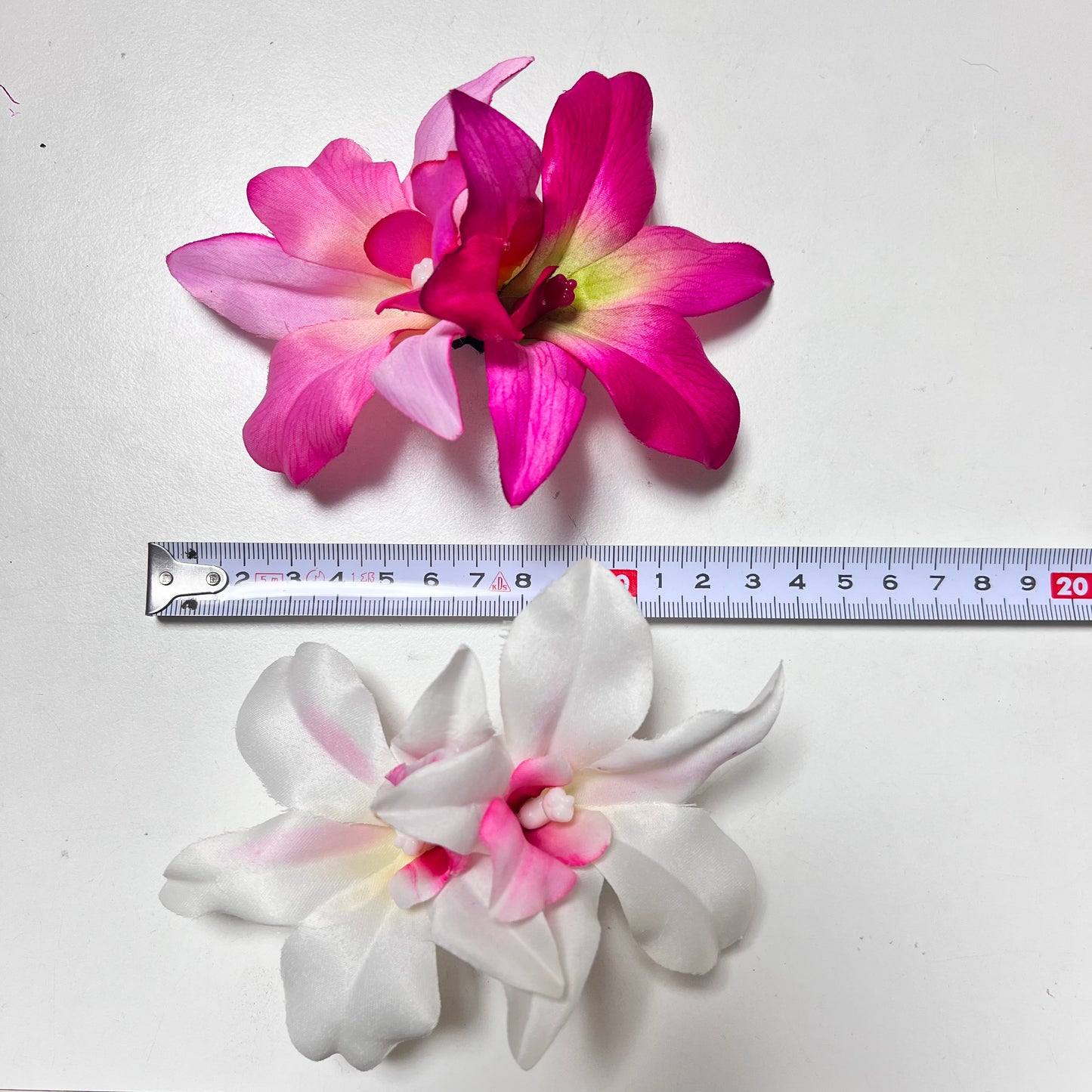 オーキッド ヘアクリップ<BR>ダブルシンプルオーキッド