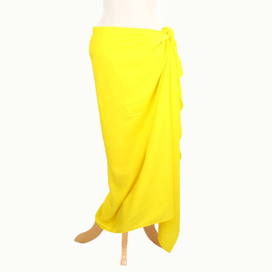 単色無地 フルサイズパレオ 【17色展開