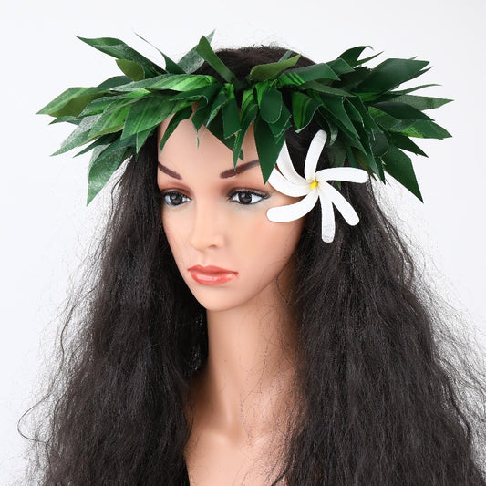 ティーリーフ ヘッドドレス レイポー ハク・ヘイ フラダンス/タヒチアンダンス衣装