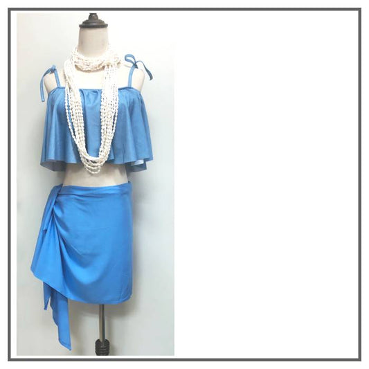 水着 ハイウエストビキニ フリルビキニ