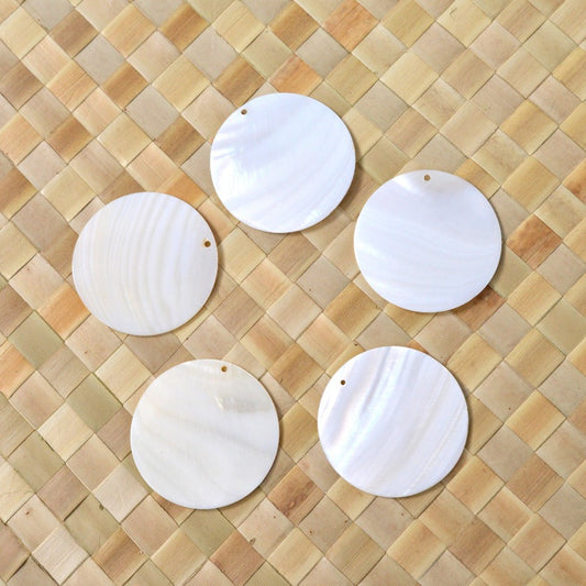 タヒチアンダンス 衣装 手作り衣装 カスタム オリタヒチ 衣装材料 白蝶貝 MOP シェル ヒップベルト ヘッドドレス マハナショップ MAHANA パーツ 5cm