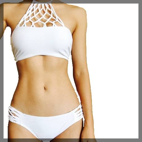 【在庫限り】 水着 網アミ セクシー ビキニ 2色展開