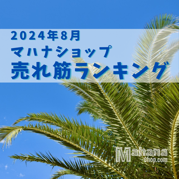 2024年8月の売れ筋ランキング