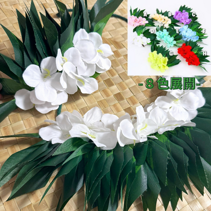 タヒチアン へアクリップ A  <BR>【8色展開】