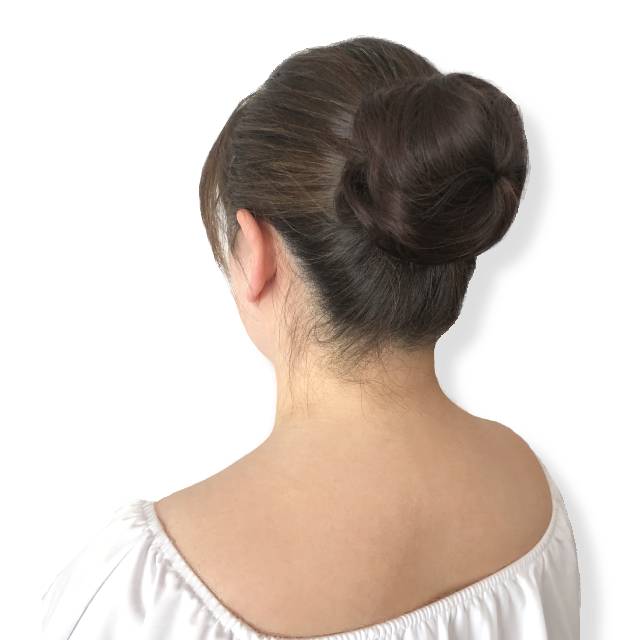 フラダンス　タヒチアンダンス  ハワイアン オリタヒチ  髪型　ヘアスタイル　お団子　ウイッグ　和装　付け毛　マハナショップ　MAHANA イベント　ステージ　発表会　舞台衣装