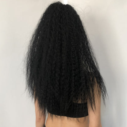 フラダンス　タヒチアンダンス  ハワイアン オリタヒチ  髪型　ヘアスタイル　ワッフル　ふわふわ　ボリューム　ウイッグ　付け毛　マハナショップ　MAHANA イベント　ステージ　発表会　舞台衣装　ロング