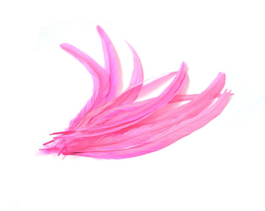 単色ピンク<BR> ロングフェザー<BR> 20-25/25-30/30-35/35-40cm