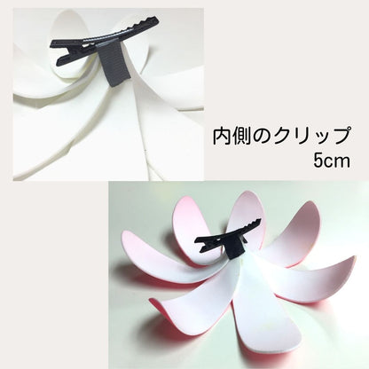 特大ティアレ　クリップ　15cmサイズ